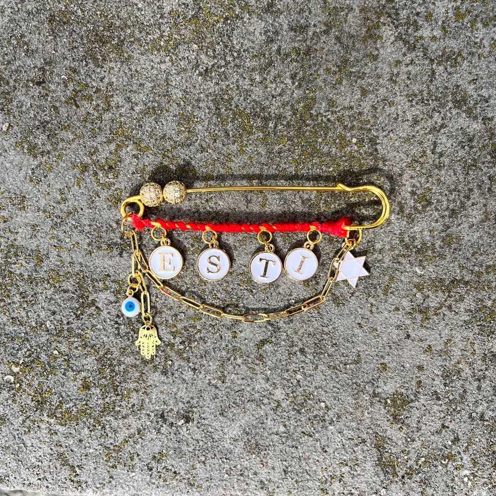 Handmade stroller pin 🧿